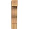 Ekena Millwork Funston Block Rough Sawn Bracket, Western Red Cedar, 6"W x 18"D x 30"H BKT06X18X30FST05RWR - alternate 2